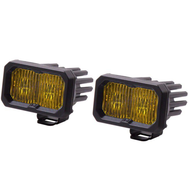 Diode Dynamics Stage Series Yellow Sport Standard LED Pod (Pair)