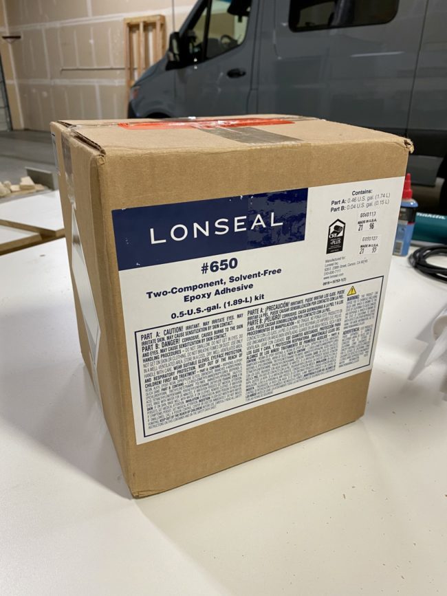 Lonseal #650 Solvent-Free Epoxy Adhesive