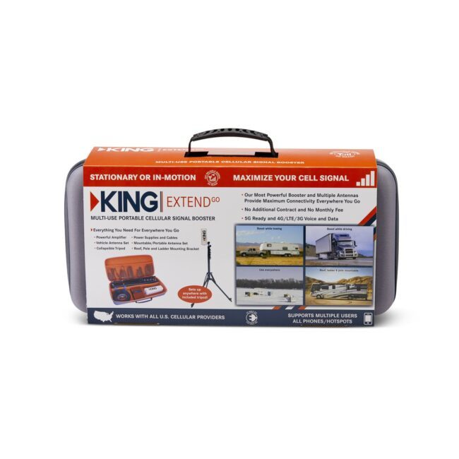 KING Extend Go Portable Cell Signal Booster (KX3000)