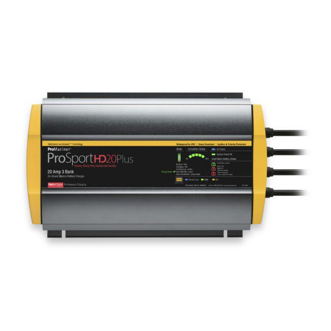 Promariner ProSportHD 20 Plus Generation 4 20 Amp 3 Bank Battery Charger (44021)