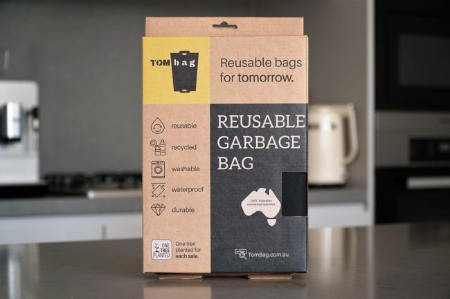 TOMbag World's First Reusable Garbage Bag