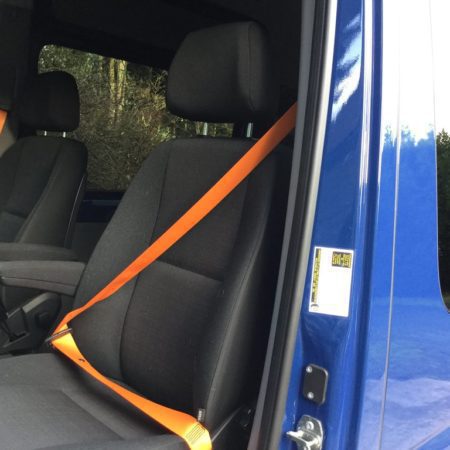 Terrawagen Orange Seat Belts for Mercedes Sprinter