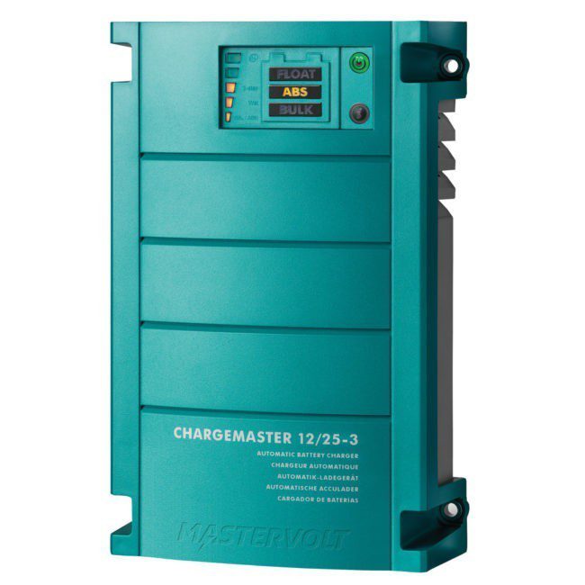 Mastervolt ChargeMaster 25 Amp Battery Charger 3 Bank, 12V (44010250)