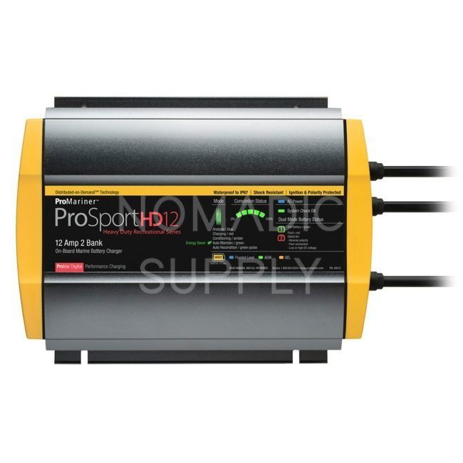 ProMariner ProSportHD 12 Gen 4 12A 2 Bank Battery Charger (44012)