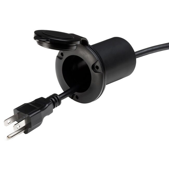 ProMariner Universal AC Plug Black (51300)