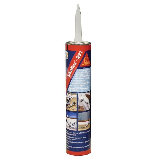 Sika Sikaflex 291 Fast Cure Adhesive & Sealant 10.3oz Cartridge (White) (90919)