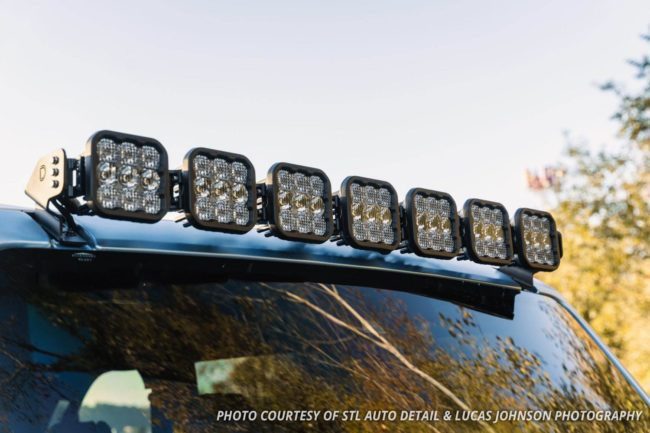 Diode Dynamics SS5 Windshield CrossLink Light Bar Kit for Ford Bronco
