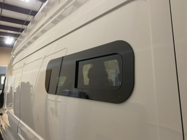 AM Auto UBW-LV2-HSS P Camper Van Bunk Sliding Window (Driver Side) (22.84" x 7.87")