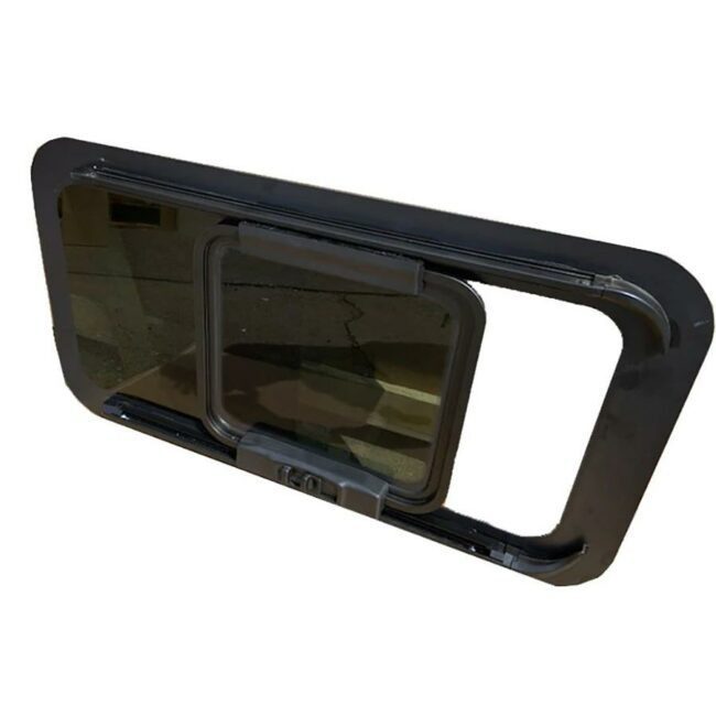 AM Auto UBW-R-HS-Y-6300 P Camper Van Bunk Sliding Window (Passenger Side) (38-3/16" x 20-55/64")
