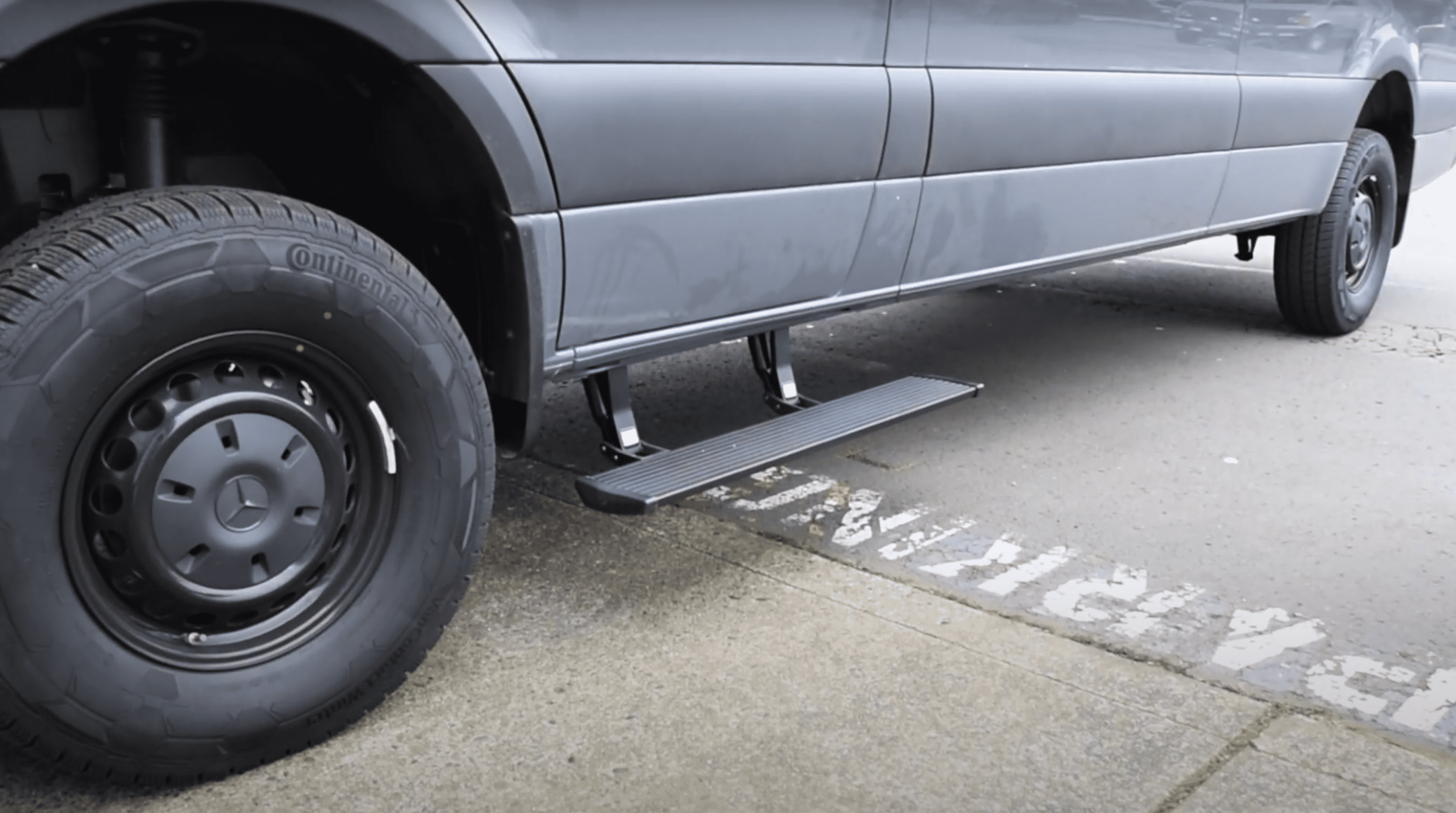 AMP Research PowerStep Electric Running Board for 2019-21 Mercedes Sprinter 907:VS30 (76264-01A)