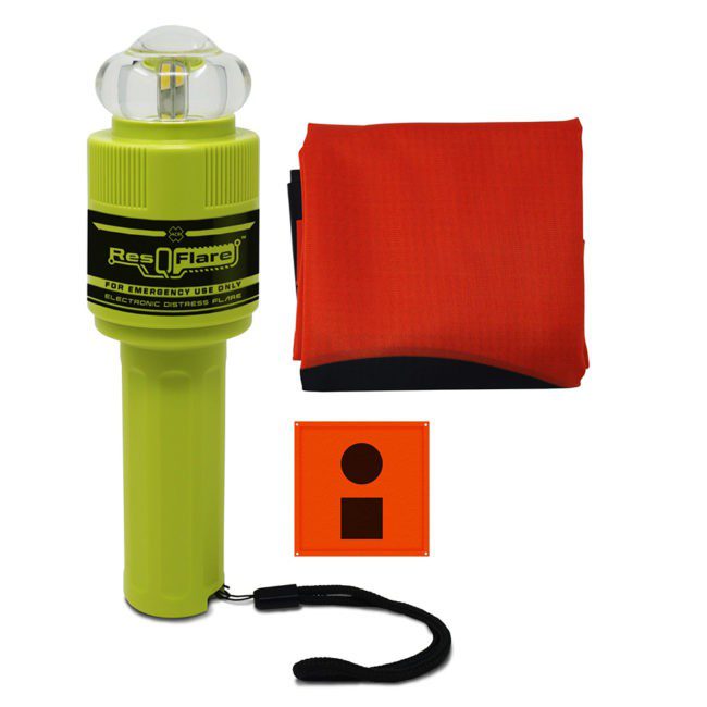 ACR ResQFlare Electronic Flare & Flag (3966)