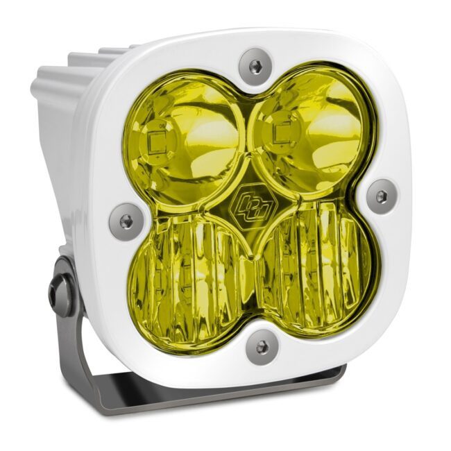 Baja Designs LED Light Pod Driving/Combo Pattern Amber White Squadron Sport (550013WT)