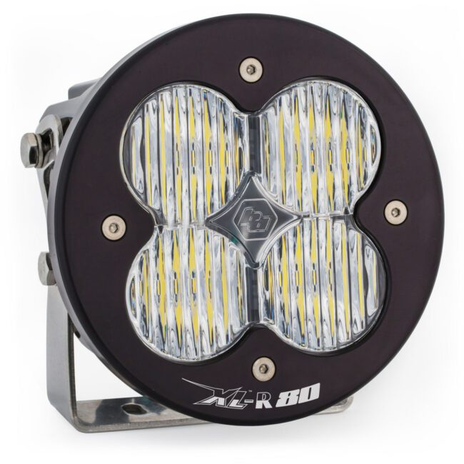 Baja Designs LED Light Pods Clear Lens Spot XL R 80 Wide Cornering (760005)