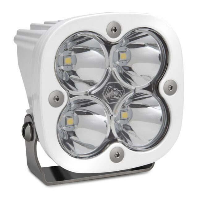 Baja Designs Squadron Sport LED Light Pod Spot Pattern Clear White (550001WT)