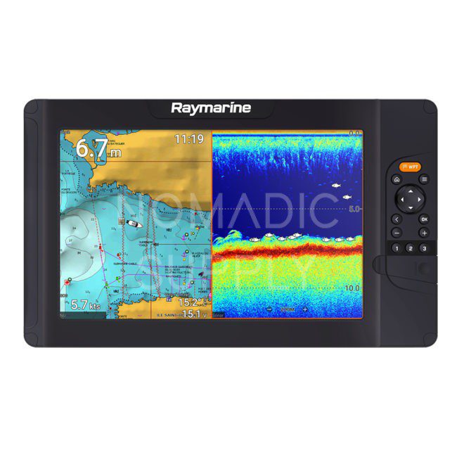 Raymarine Element 12 S w/Navionics+ US/Canada Chart No Transducer (E70535-00-NAG)