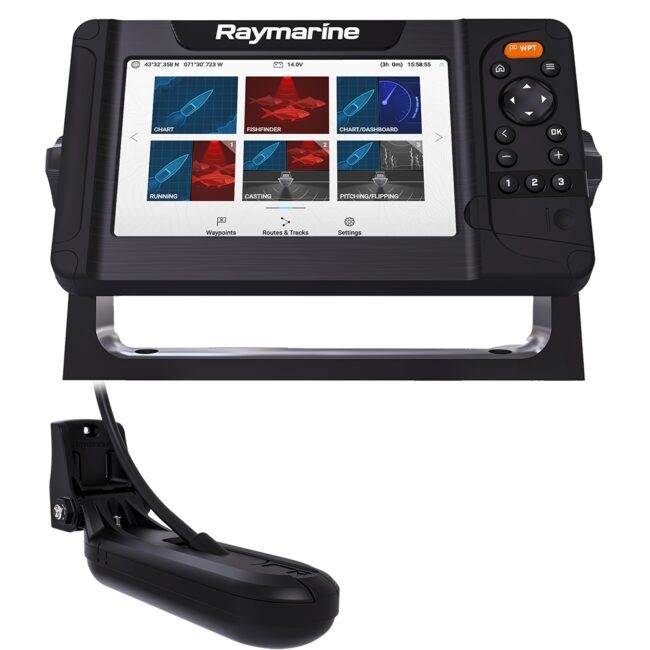 Raymarine Element Sonar-GPS Display w/HV-100 Transducer (E70532-05-NAG)