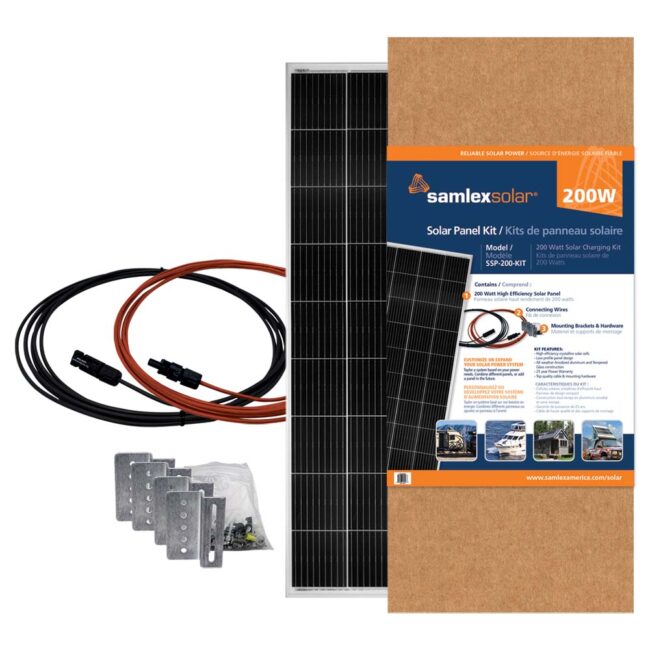 Samlex 200W Solar Panel Kit (SSP-200-KIT)