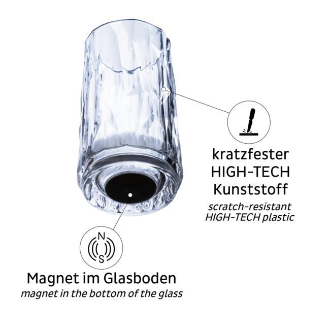 silwy Magnetic Shatterproof Shot Glass (Set of 6)