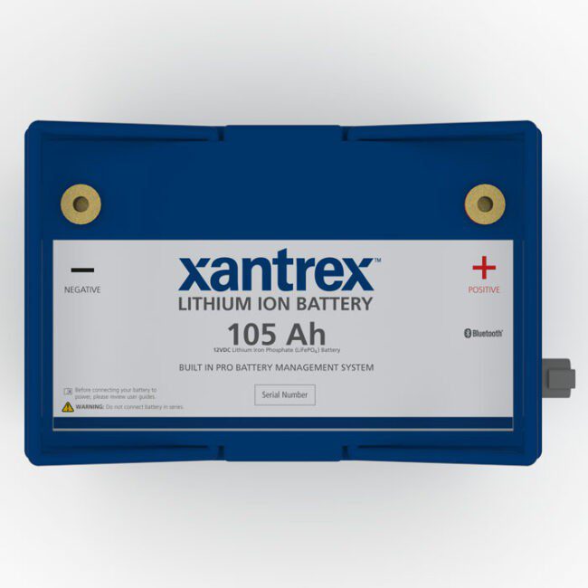 Xantrex 12V 105Ah Lithium Ion Iron Phosphate (LiFePO) Battery