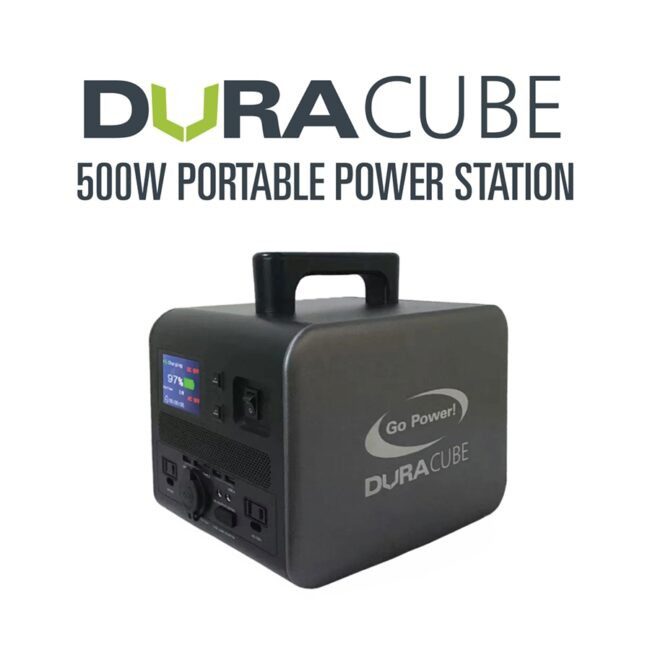 Go Power! DuraCUBE 500W Portable Power Station