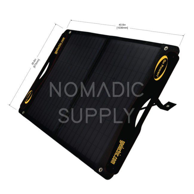 Go Power! DuraLite 100 Watt Portable Solar Panel Kit (GP-DURALITE-100)
