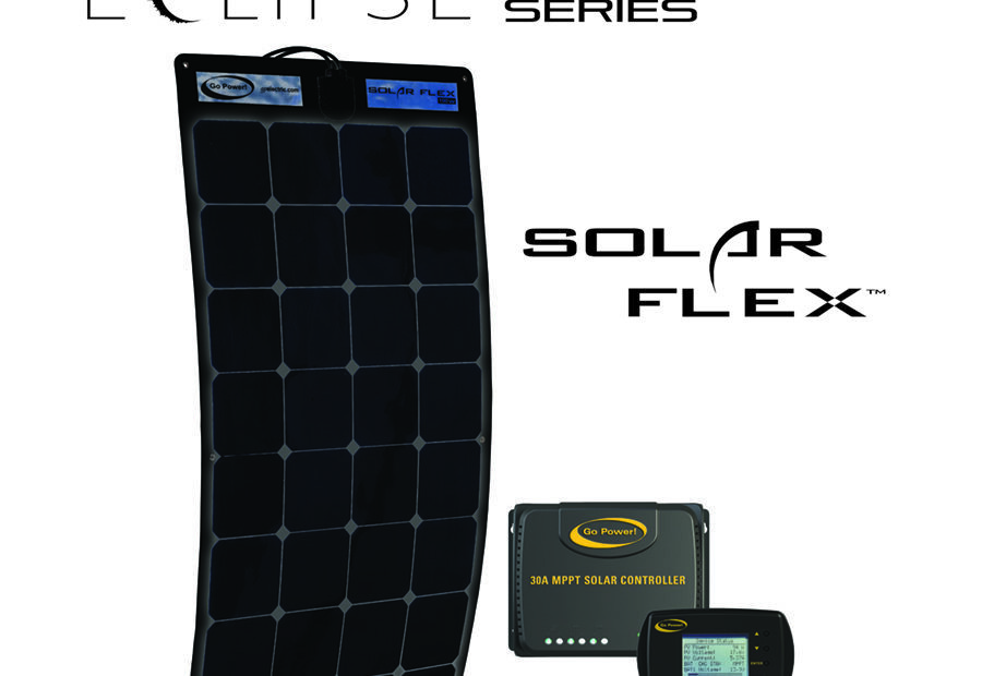 Go Power! SolarFlex Eclipse 190W Flexible Panel + 30A MPPT Controller Solar Kit