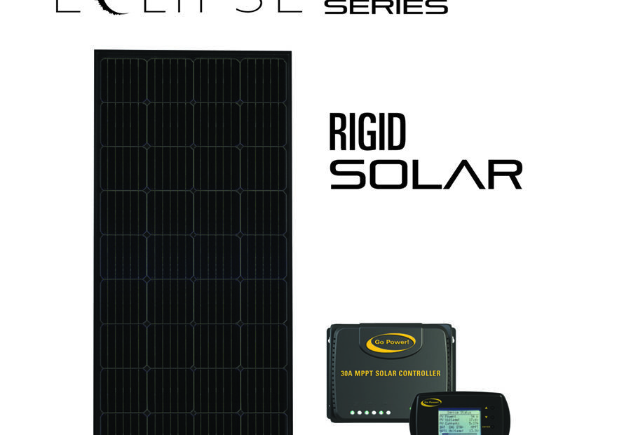 Go Power! RIGID Eclipse 200 Watt Solar Panel Kit w/ 30A MPPT Controller (GP-ECLIPSE-200)