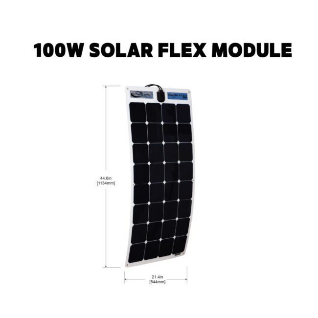 Go Power! 200 Watt Flexible Solar Kit (GP-FLEX-200)