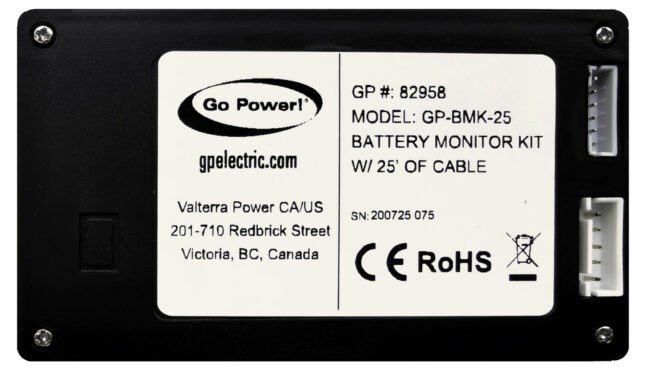 Go Power Gp Bmk 25 Battery Monitor Kit