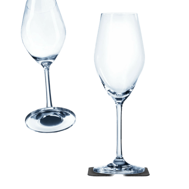 silwy Magnetic Crystal Champagne Glass (Set of 2)