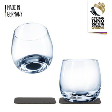 silwy Magnetic Crystal Whisky Glass (Set of 2)