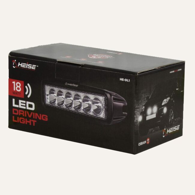 Heise 6 LED Single Row Driving Light (HE-DL1) (HE-DL1)