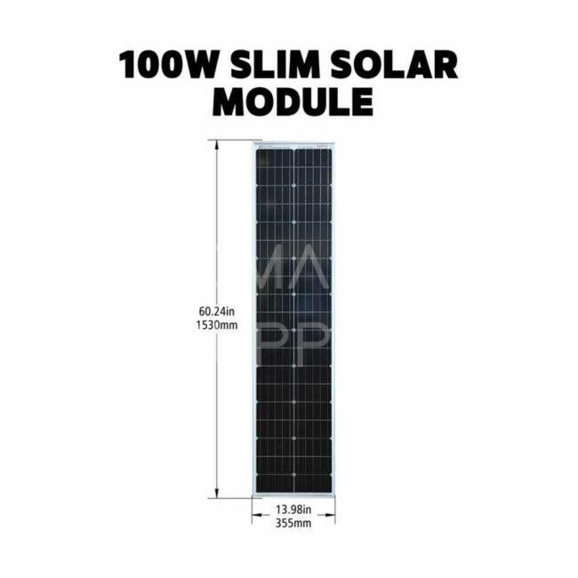 Go Power! GP-SLIM-100-E 100W Solar Panel Expansion Kit