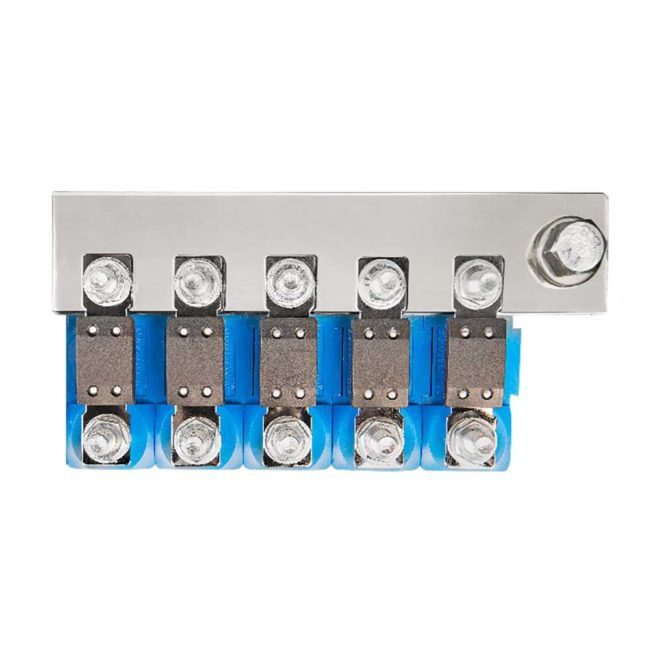Victron Energy Busbar to Connect 5 Mega Fuse Holders (Busbar Only)