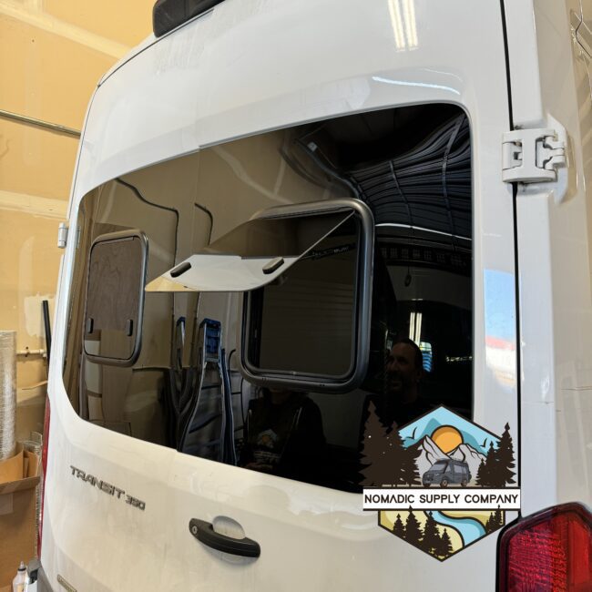 VWD TRAWS002R S1 Series Ford Transit Rear Door Awning Window (Passenger Side)