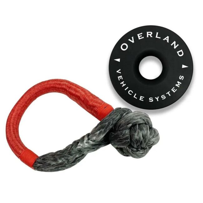 Overland Vehicle Systems 23" Soft Recovery Shackle and Recovery Ring (19-6580)