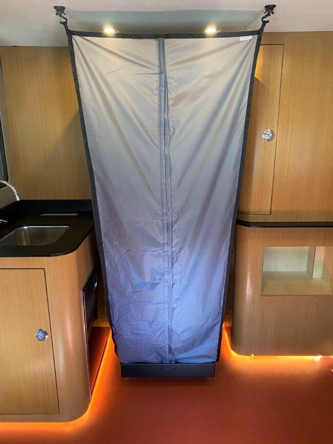 Tetravan Universal Camper Van Shower Curtain