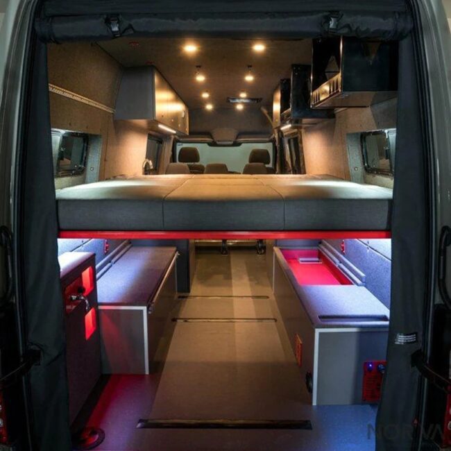 Flarespace Bed Flares for 170" Mercedes Sprinter Camper Vans