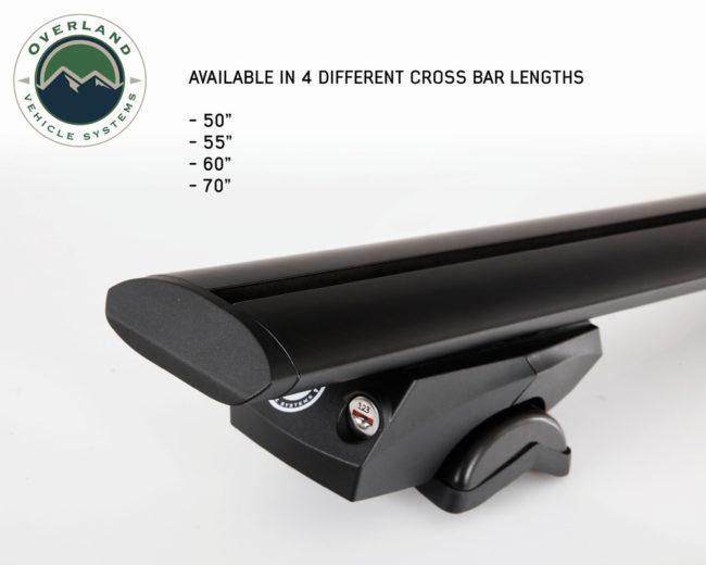Overland Vehicle Systems Freedom Roof Cross Bars for OEM Side Rails (70") (22030109)