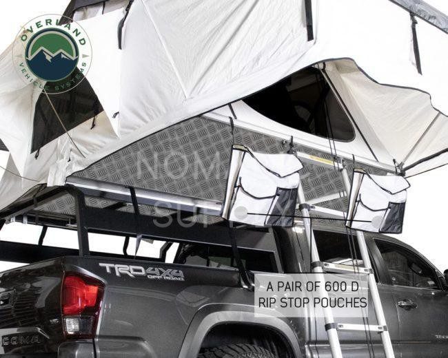 Overland Vehicle Systems Nomadic Rooftop Tent Extended 3 Person (Arctic White) (18039926)