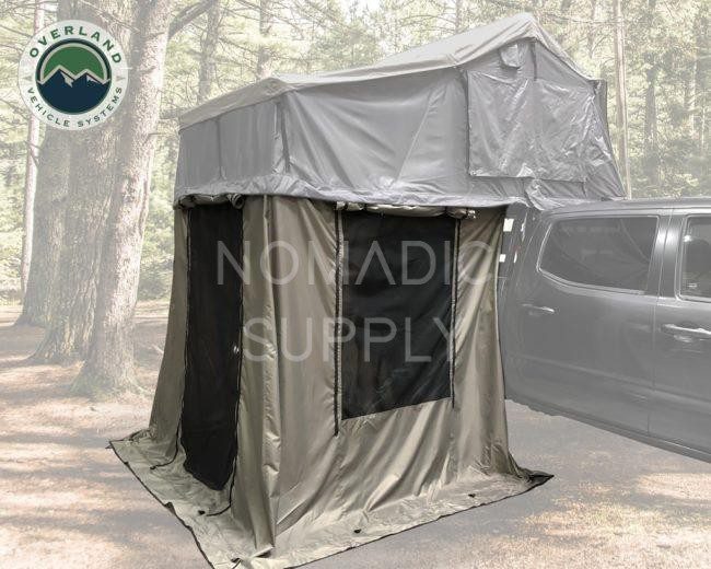 Overland Vehicle Systems Nomadic Rooftop Tent w/ Annex (2-Person) (18021936)