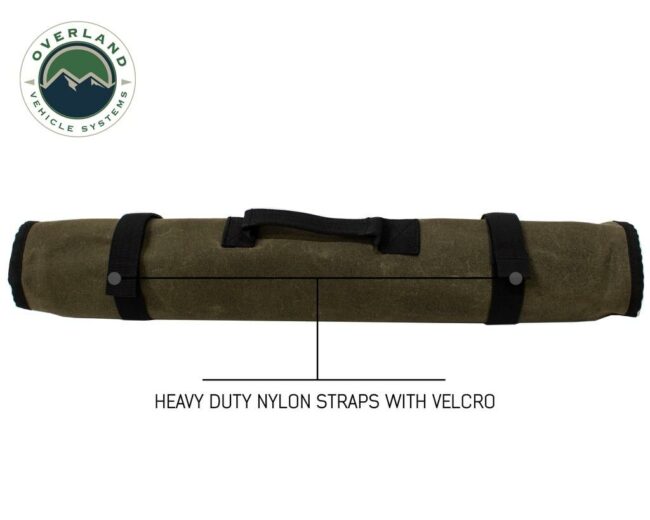Overland Vehicle Systems Waxed Canvas Rolled Socket Tool Bag (21089941)