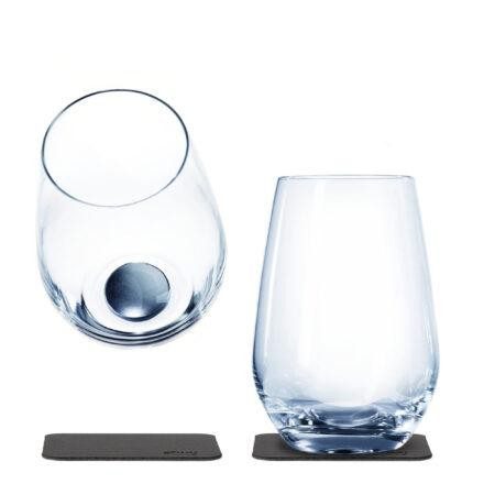 silwy LONGDRINK Magnetic Crystal Glass (Set of 2)