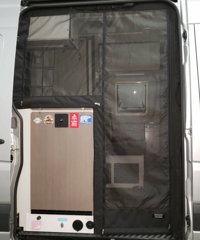 ROLEF Magnetic Camper Van Sliding Door Screen