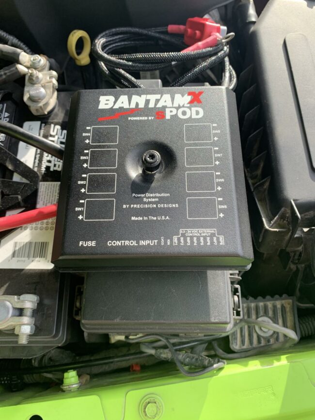 sPOD BantamX Touchscreen w/ 36" Battery Cables (BX-TSB-UNI-36)