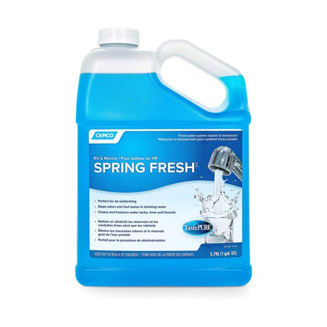 Camco TastePure Spring Fresh Water Tank Cleaner (1 Gallon) 40207
