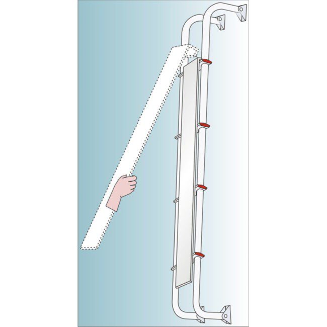 Fiamma 98656-480 Safe Ladder Anti-Theft Cover for Camper Van Ladders