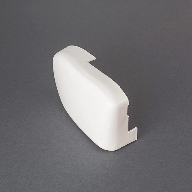 Fiamma F45 Plus Awning Replacement Left End Cover (Polar White) (02740-01)