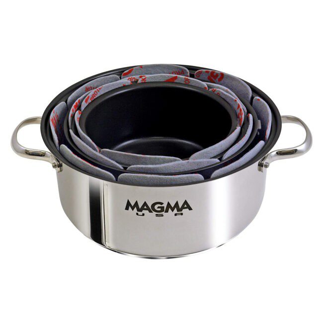 Magma 3-Piece Nesting Induction Cookware Pot Protectors (A10-368)