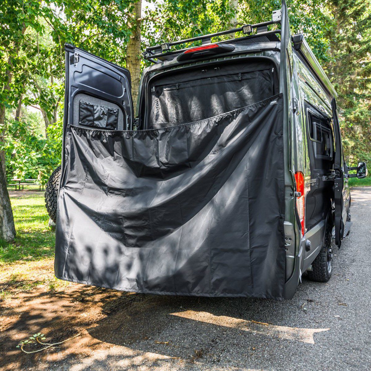 Rolef Exterior Magnetic Shower Curtain For Ford Transit Vans